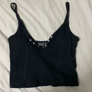 Top shop black tank top
